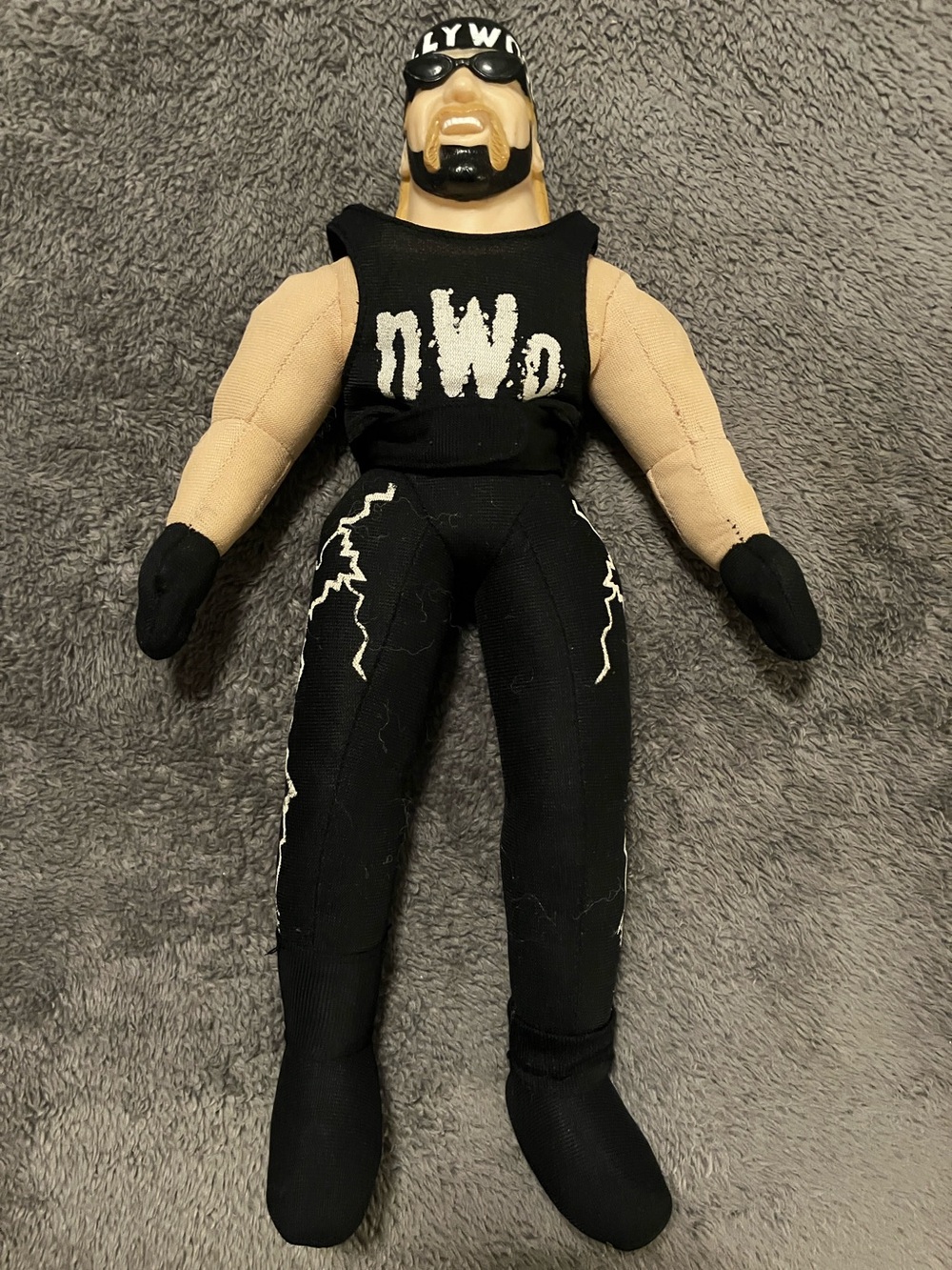 Vintage Hulk Hogan nWo Wrestling Plush Doll